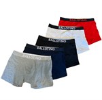 BALLOTINO - Boxershorts 5er-Pack Low Rise Tight Trunks - (Größe auswählen)