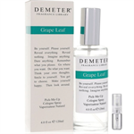 Demeter Grape Leaf - Eau de Cologne - Duftprobe - 2 ml