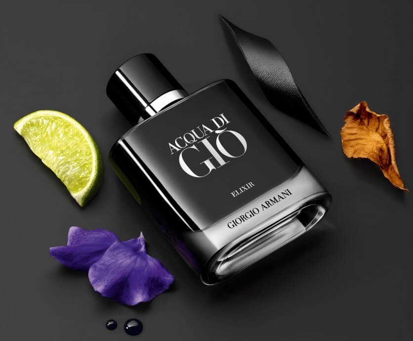 Giorgio Armani präsentiert Acqua di Giò Elixir: Eine tiefe und rätselhafte Interpretation des ikonischen Duftes