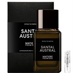 Matiere Premiere Santal Austral - Extrait de Parfum - Duftprobe - 2 ml