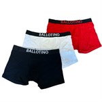 BALLOTINO - Boxershorts 3er-Pack Low Rise Tight Trunks - (Wählen Sie Ihre Größe)