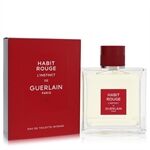 Habit Rouge L'instinct by Guerlain - Eau De Toilette Intense Spray 100 ml - für Männer