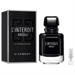 Givenchy L'Interdit Absolu - Eau de Parfum Intense - Duftprobe - 2 ML