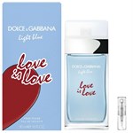 Dolce & Gabbana Light Blue Love Is Love For Women - Eau de Toilette - Duftprobe - 2 ml